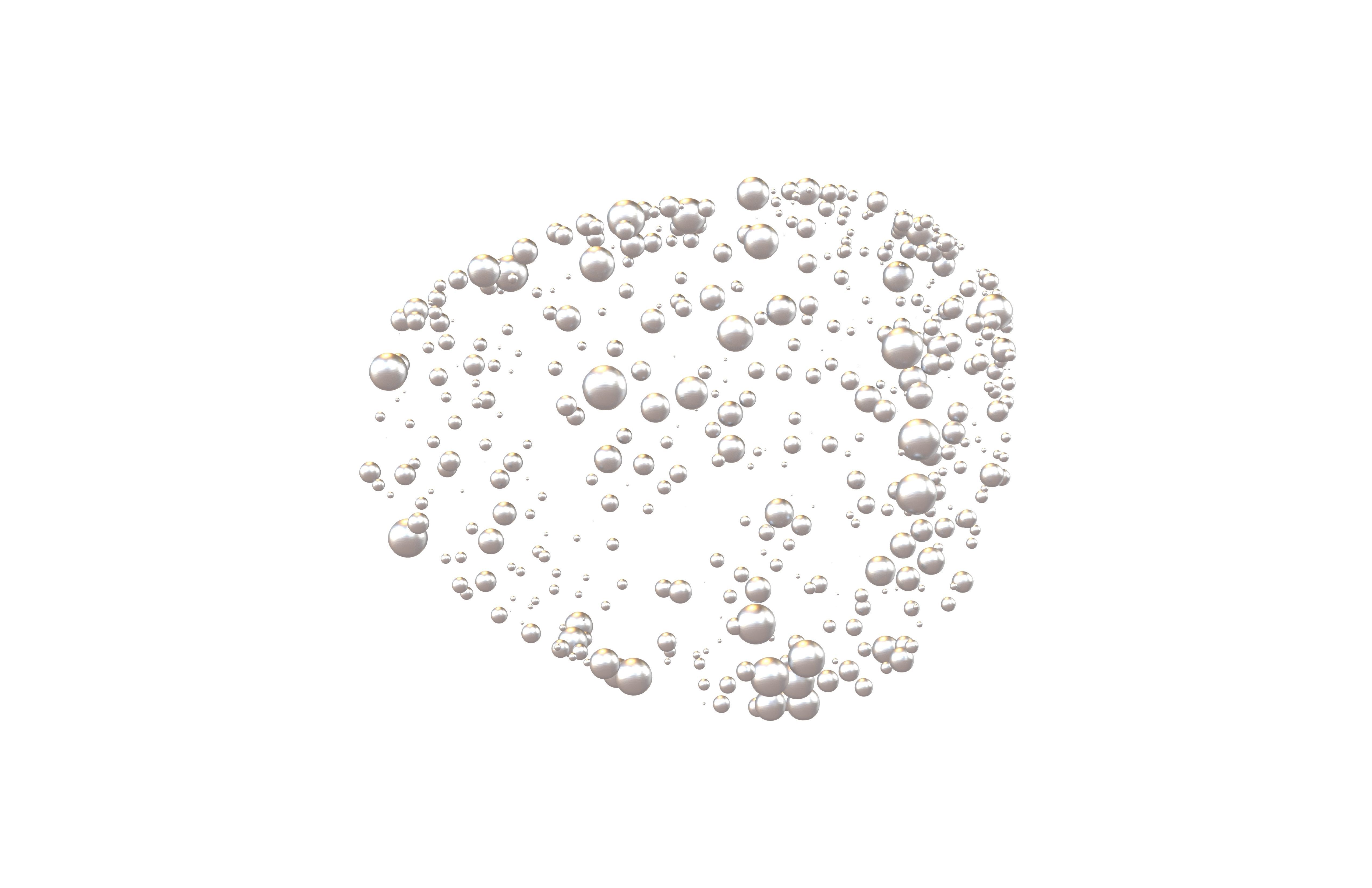 Abstract Shape Dot Style V1 002 Low-poly 3D model_3