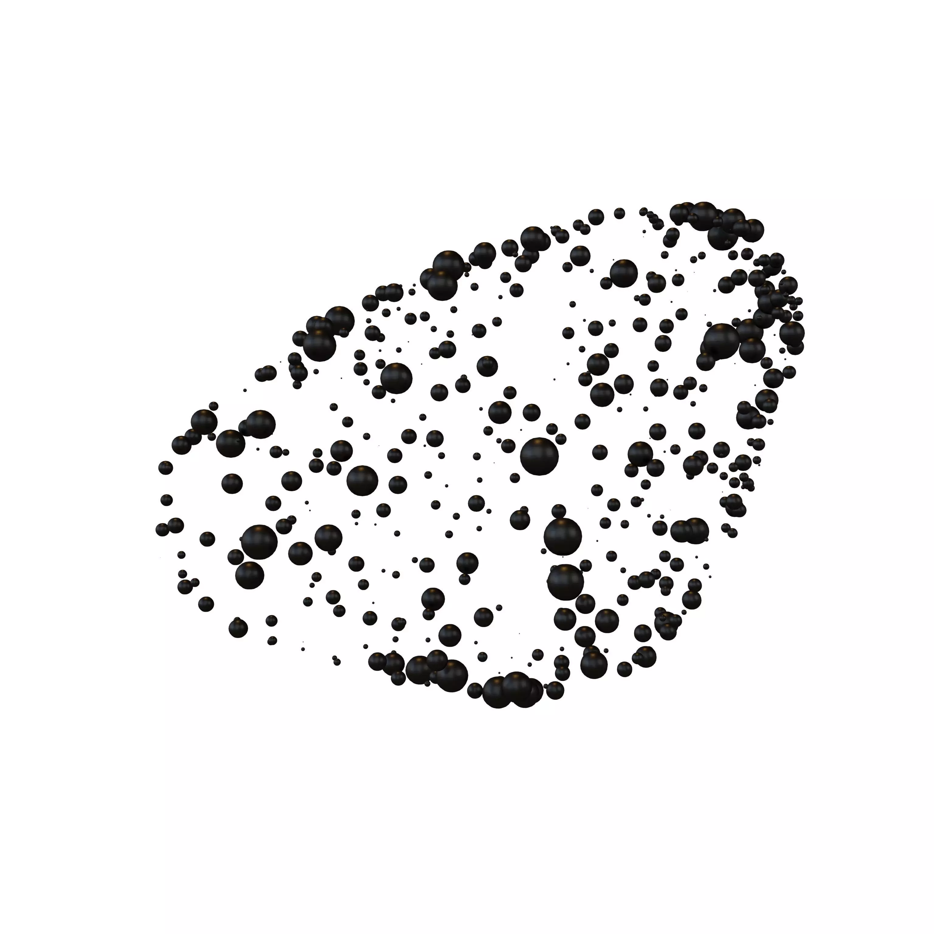 Abstract Shape Dot Style V1 003 Low-poly 3D model_0