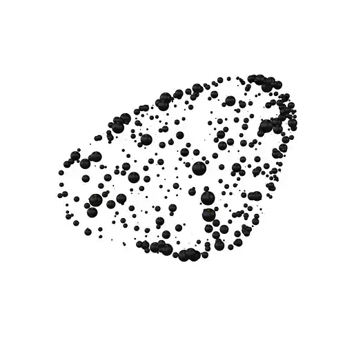 Abstract Shape Dot Style V1 003 Low-poly 3D model