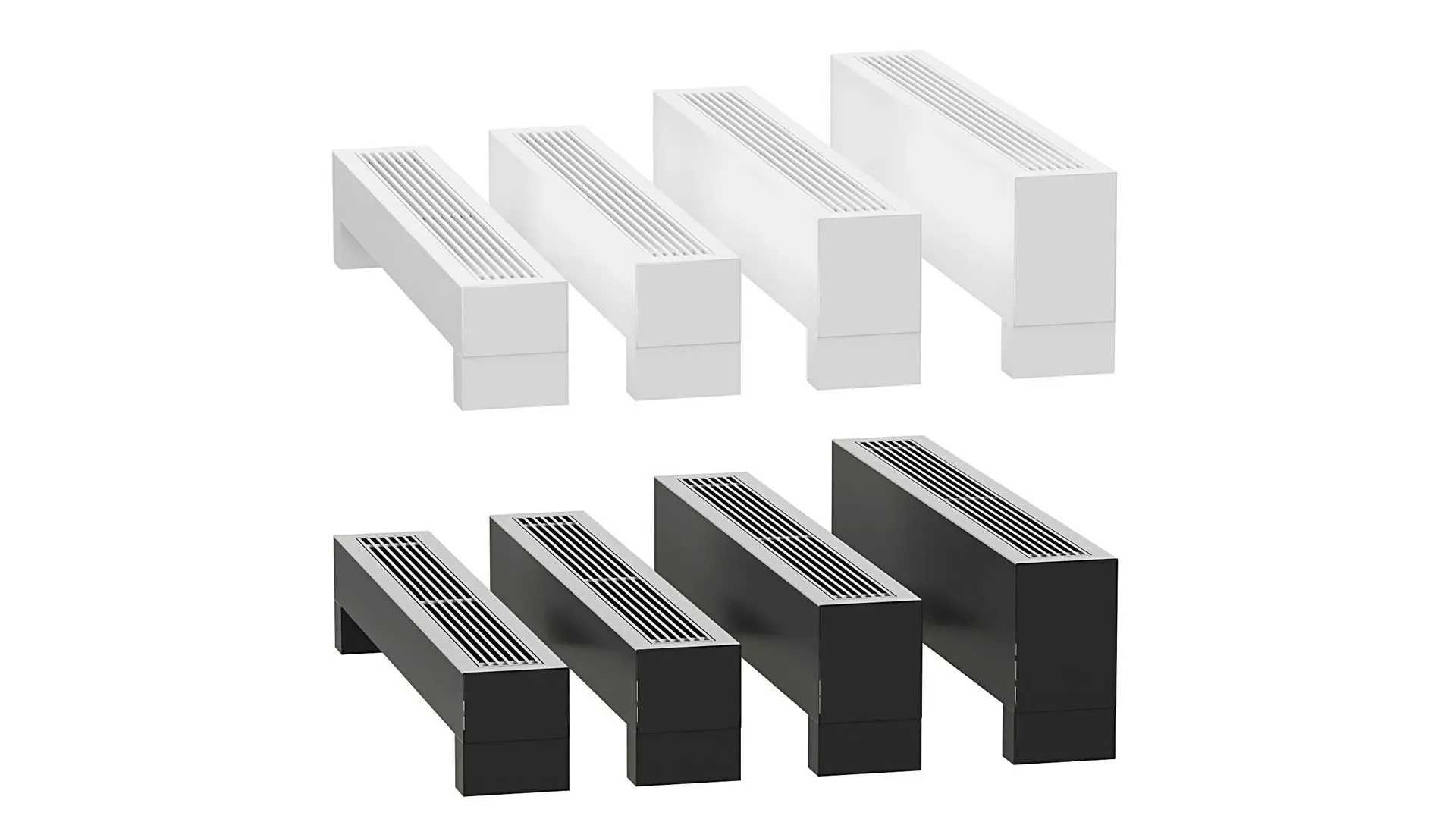 Floor convector Carrera FRH 3D model_0