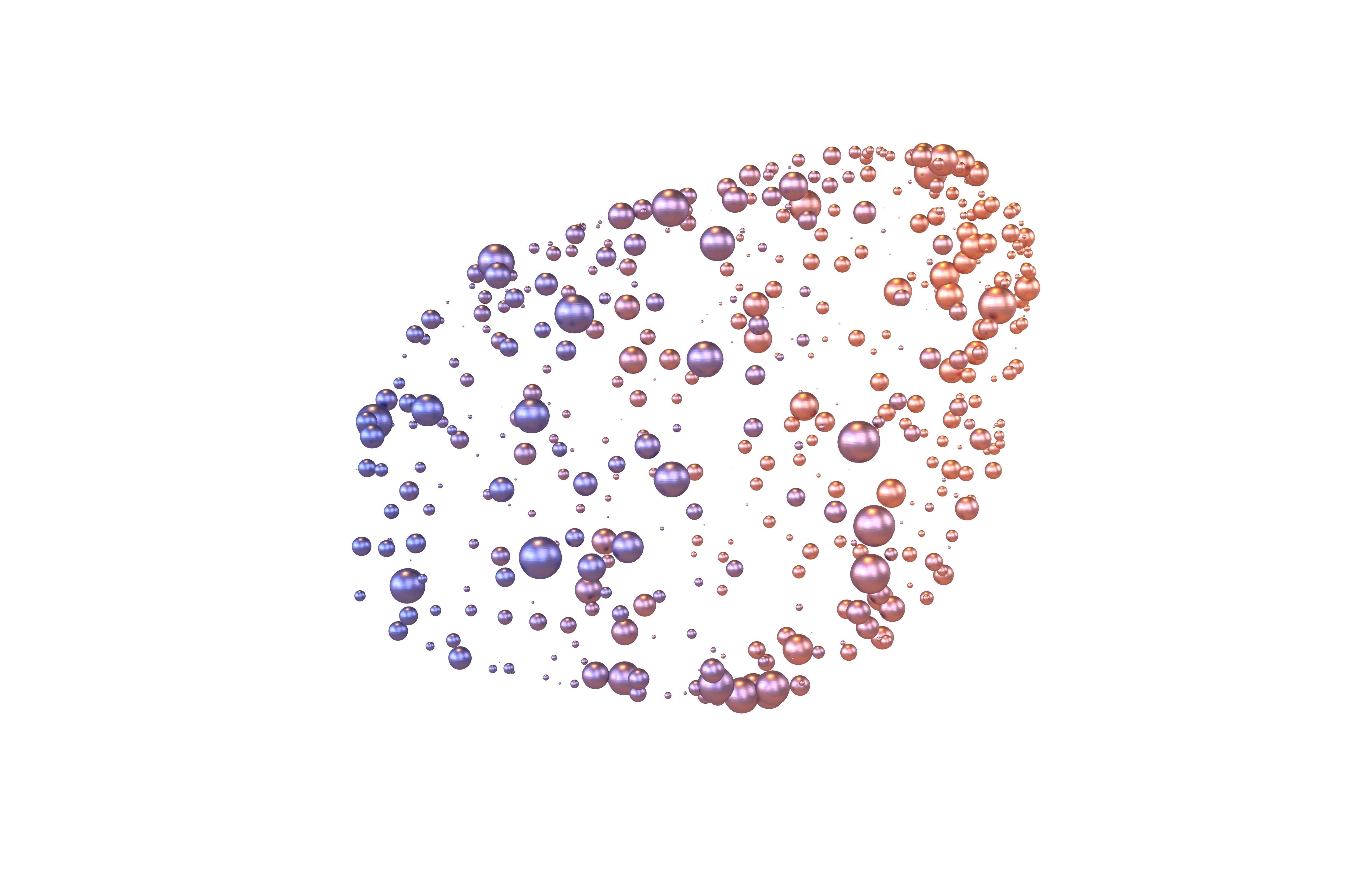 Abstract Shape Dot Style V1 004 Low-poly 3D model_1