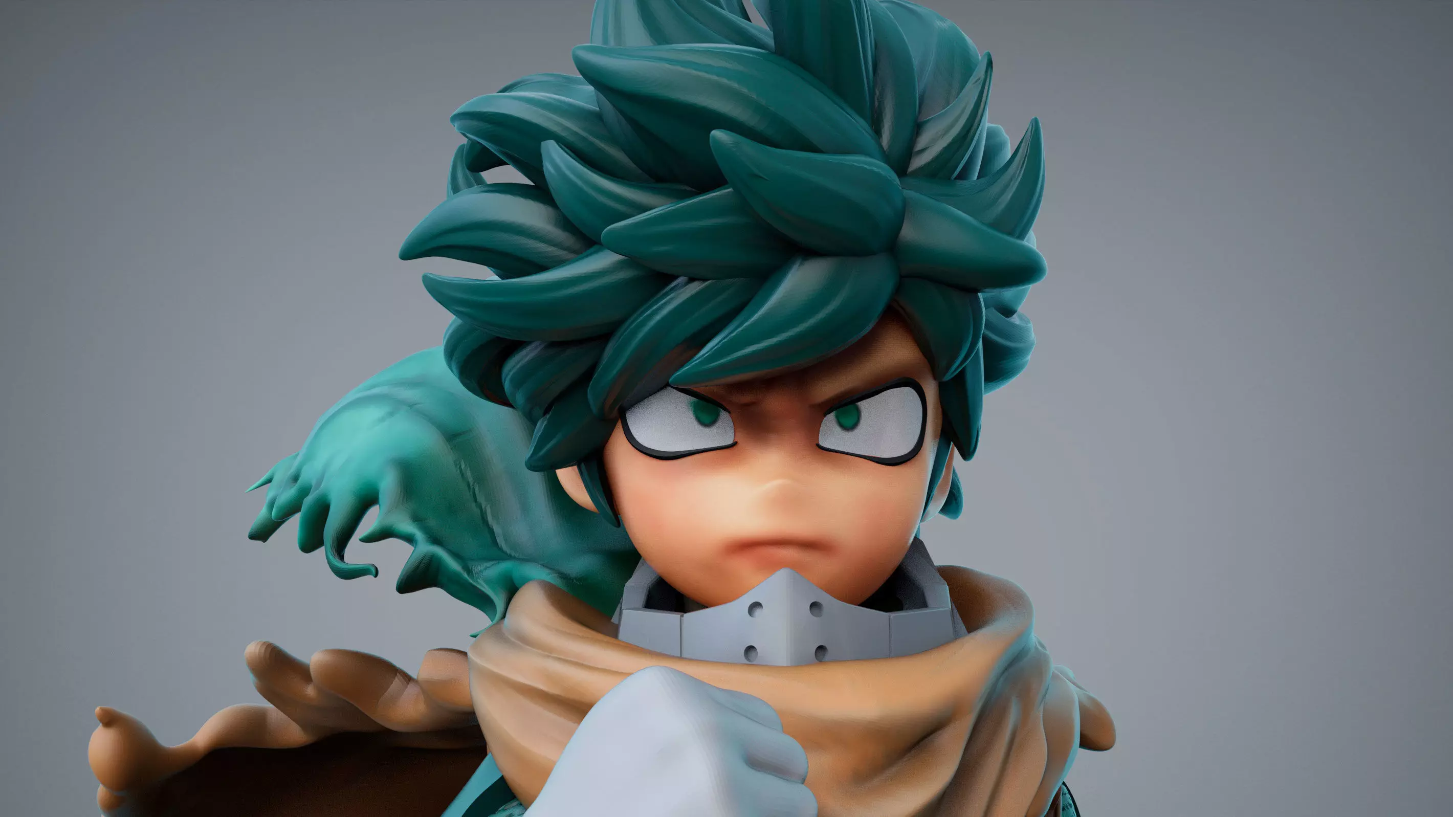 vigilante deku for 3Dprint 3D print model_0