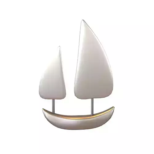 Boat Ornament V1 002