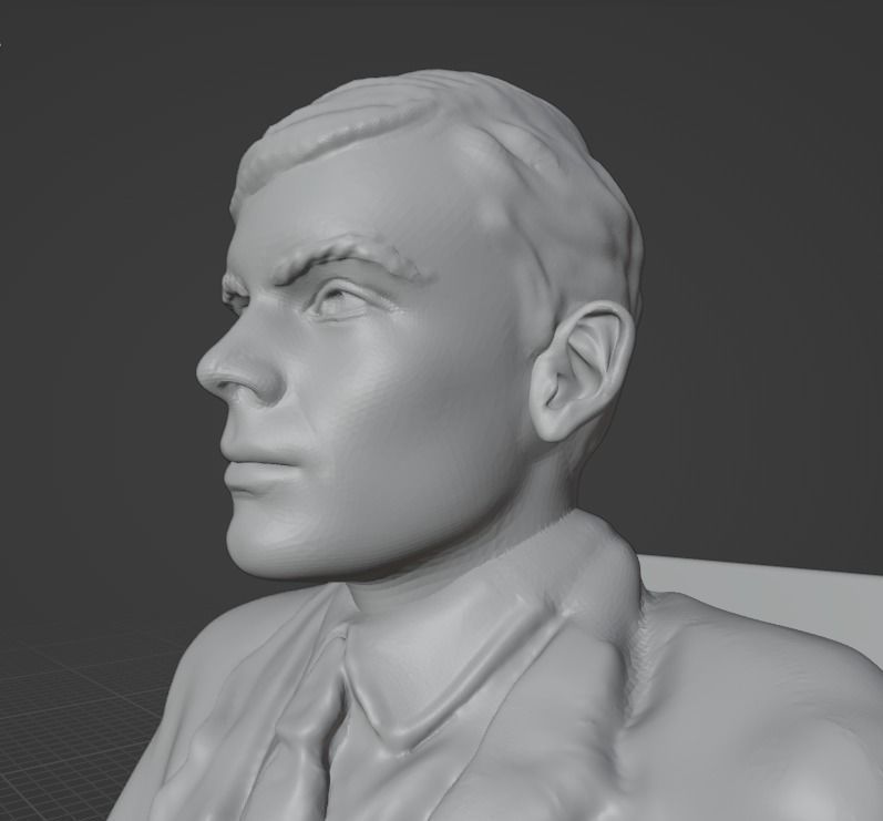 Alan Turing 3D print model_6