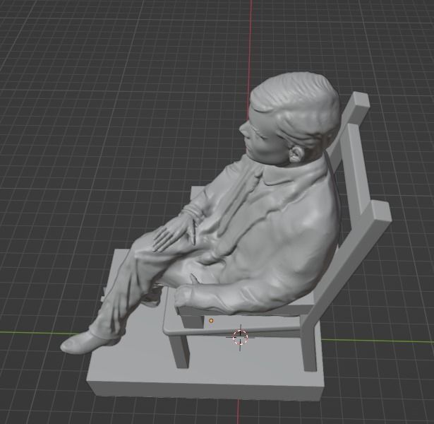 Alan Turing 3D print model_21