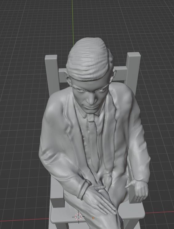 Alan Turing 3D print model_1