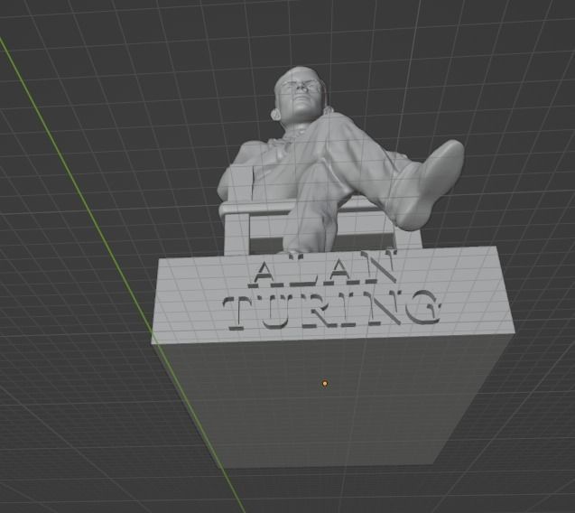 Alan Turing 3D print model_23