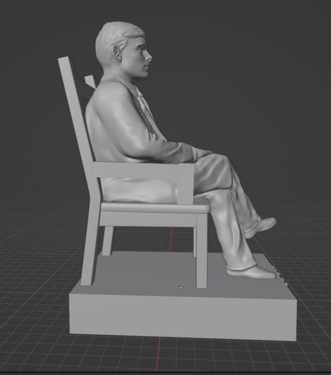 Alan Turing 3D print model_18