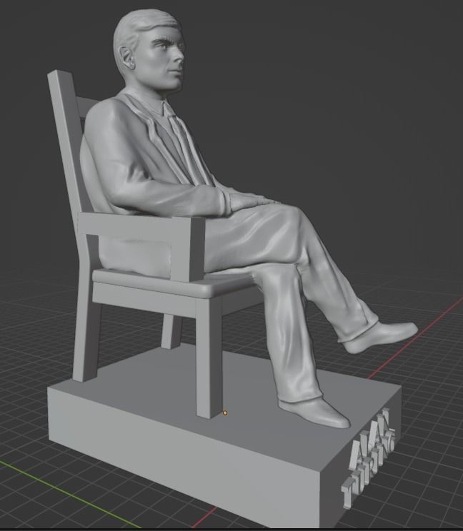 Alan Turing 3D print model_17