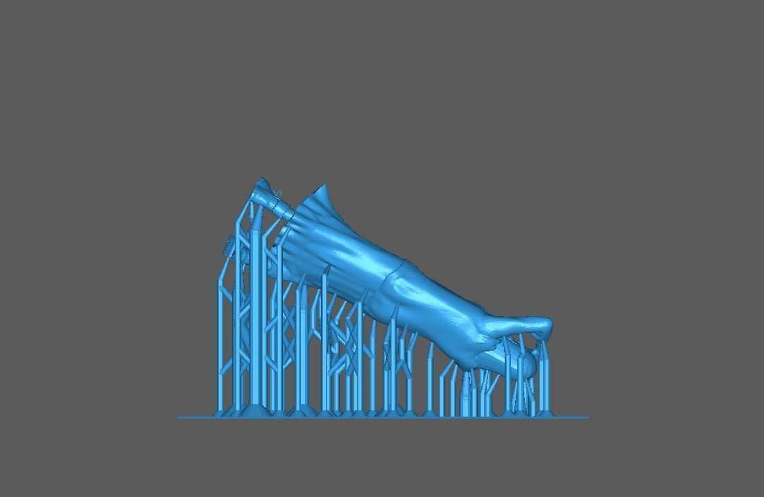 Figure Zainab Camera Standing in 1-64 Scale 3D print model_5