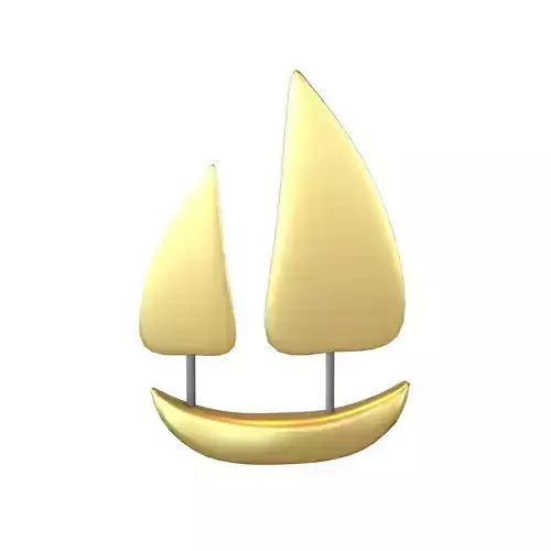 Boat Ornament V1 003