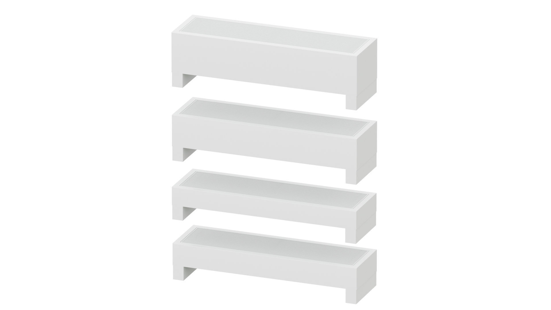 Floor convector Carrera FR2H 3D model_4