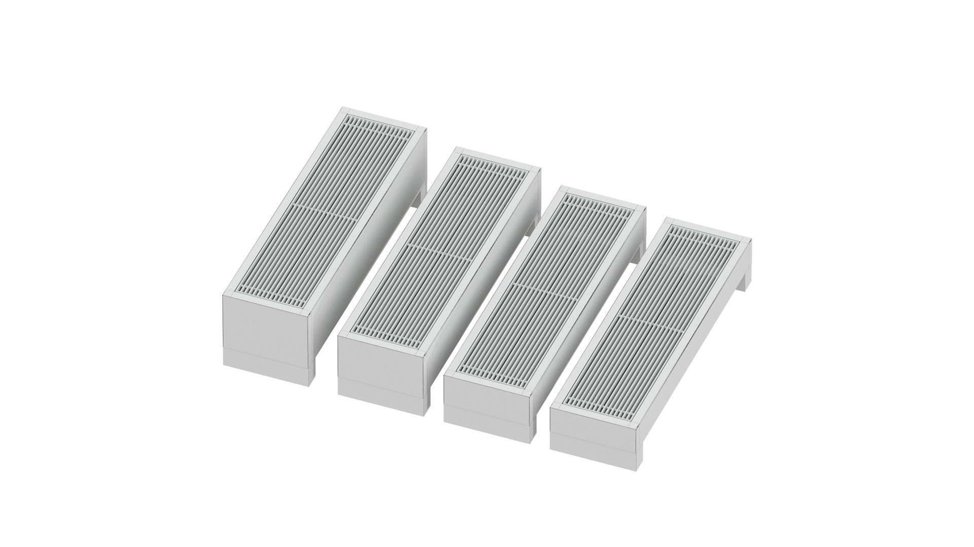 Floor convector Carrera FR2H 3D model_8