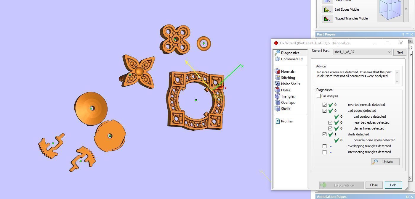 Louis Vuitton Earring 3D print model_4
