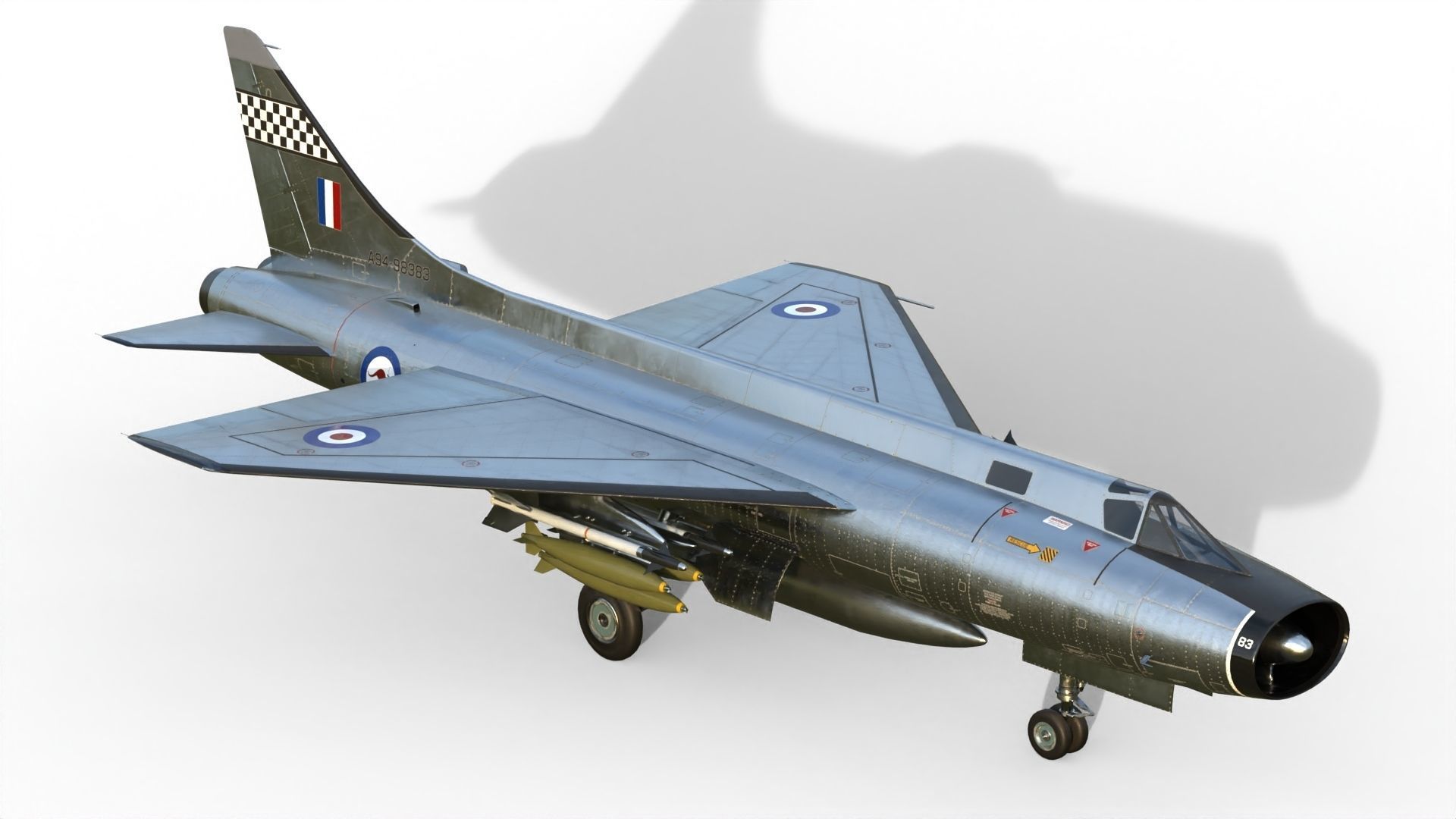 Commonwealth CA-23 Fighter 3D model_12