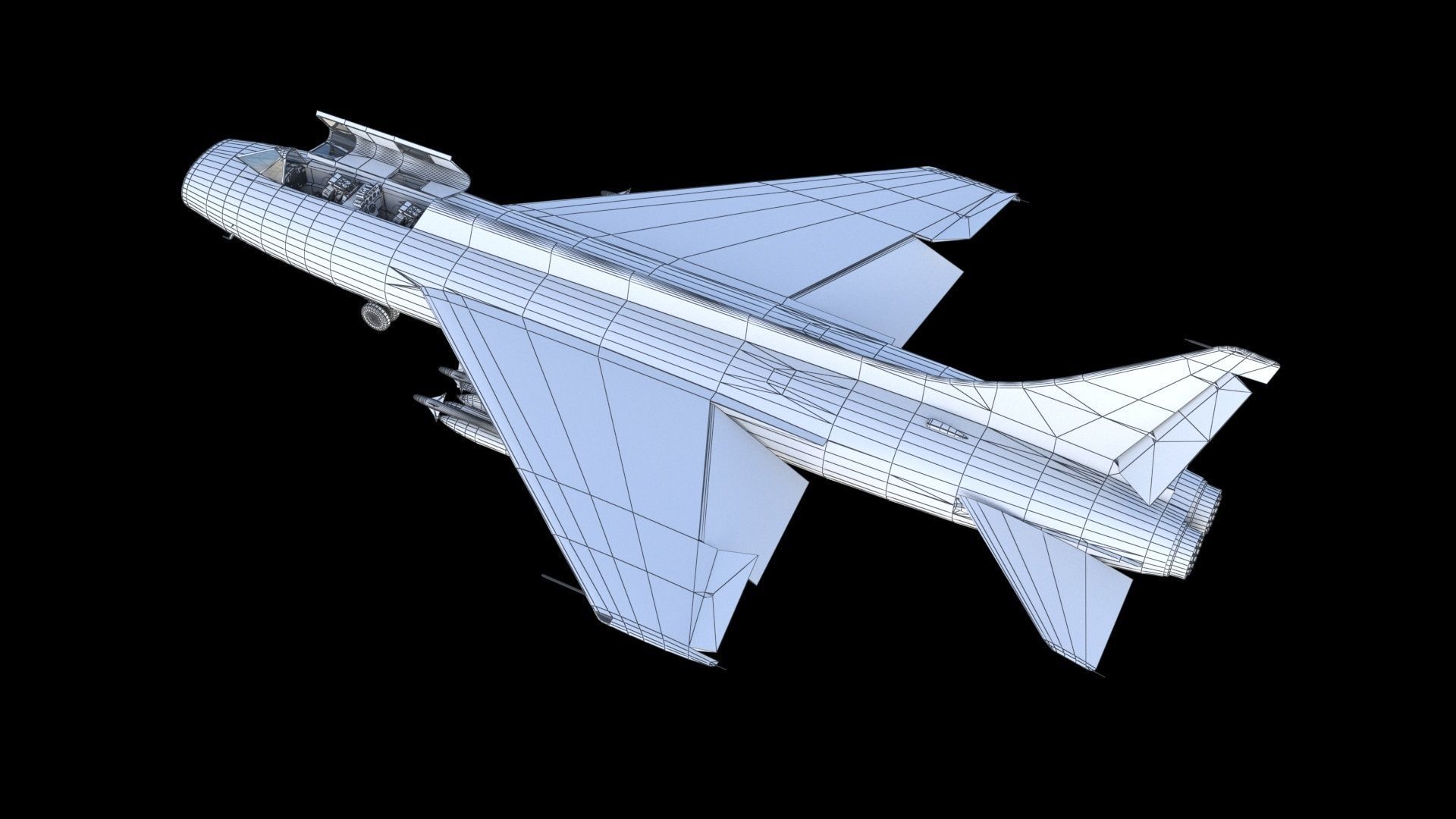 Commonwealth CA-23 Fighter 3D model_25