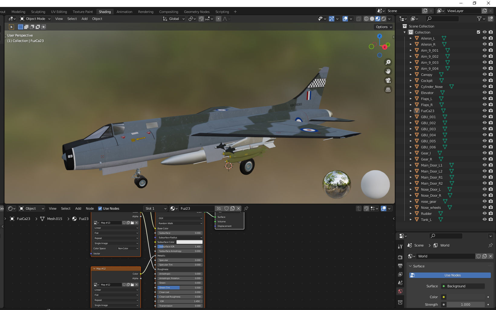Commonwealth CA-23 Fighter 3D model_20