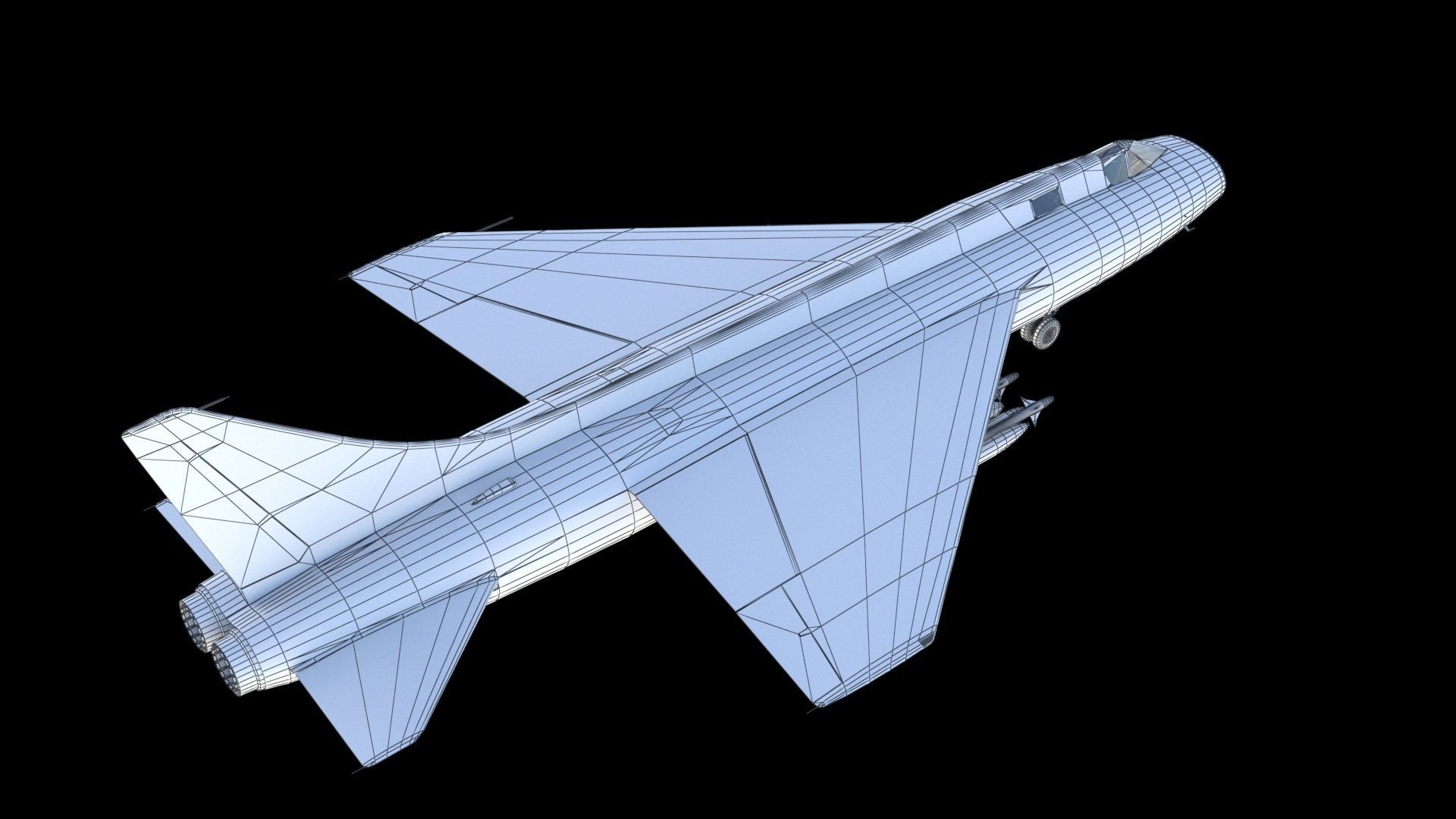 Commonwealth CA-23 Fighter 3D model_27