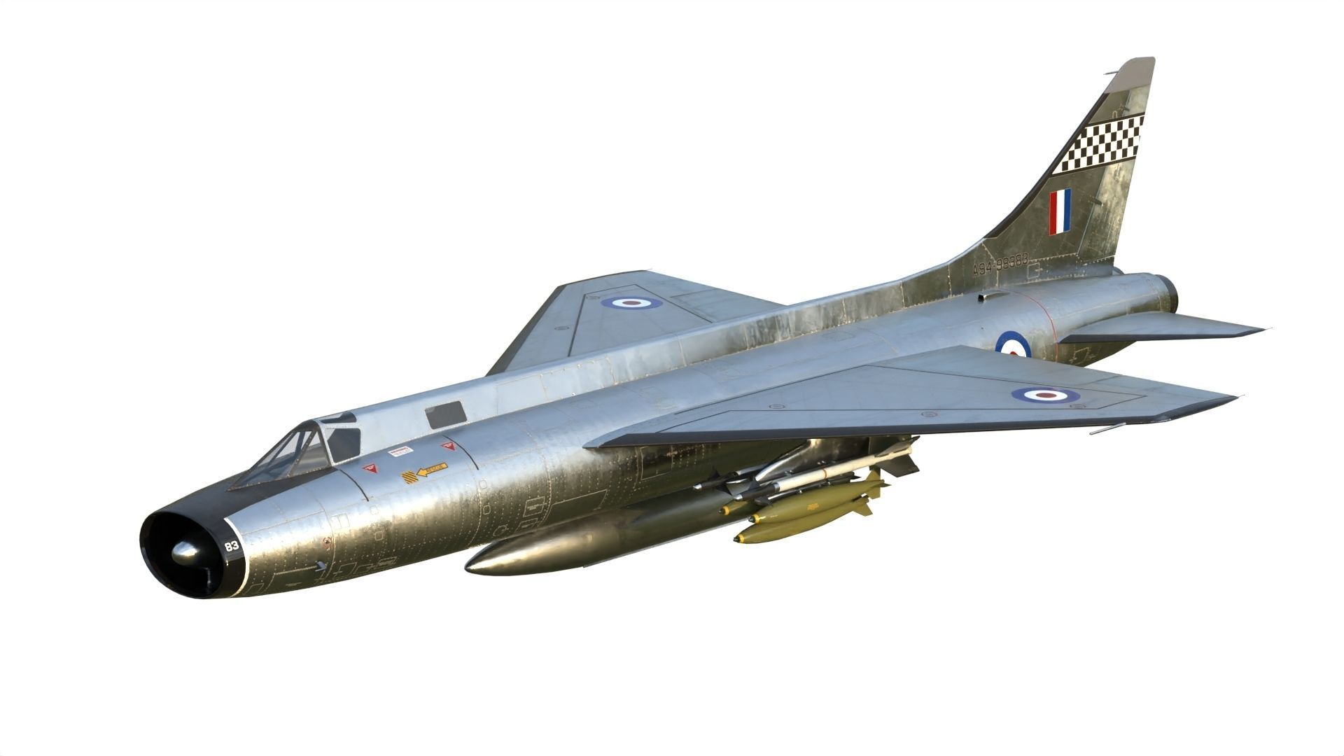 Commonwealth CA-23 Fighter 3D model_9