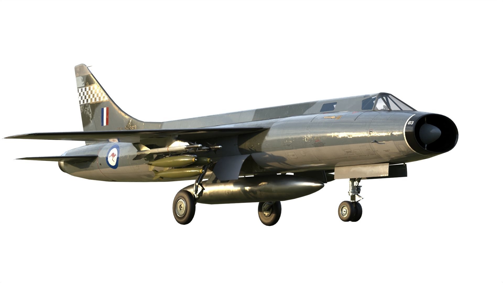 Commonwealth CA-23 Fighter 3D model_19