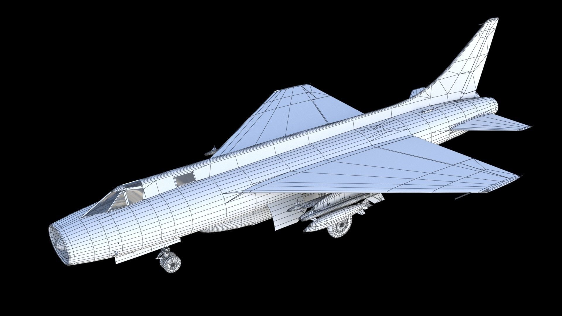 Commonwealth CA-23 Fighter 3D model_23