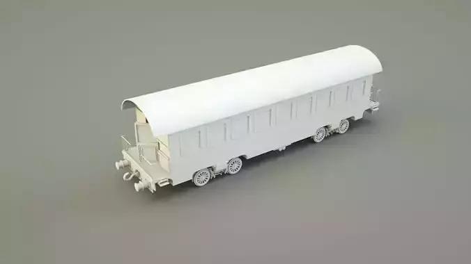 Train vagon 3D model