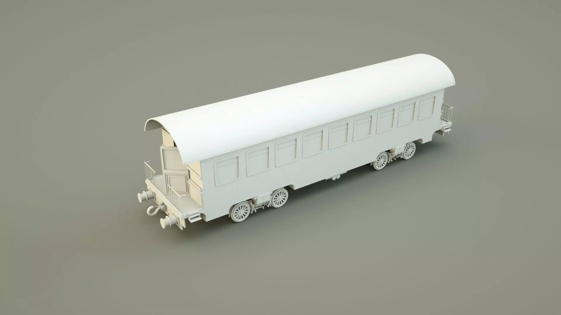 Train vagon 3D model