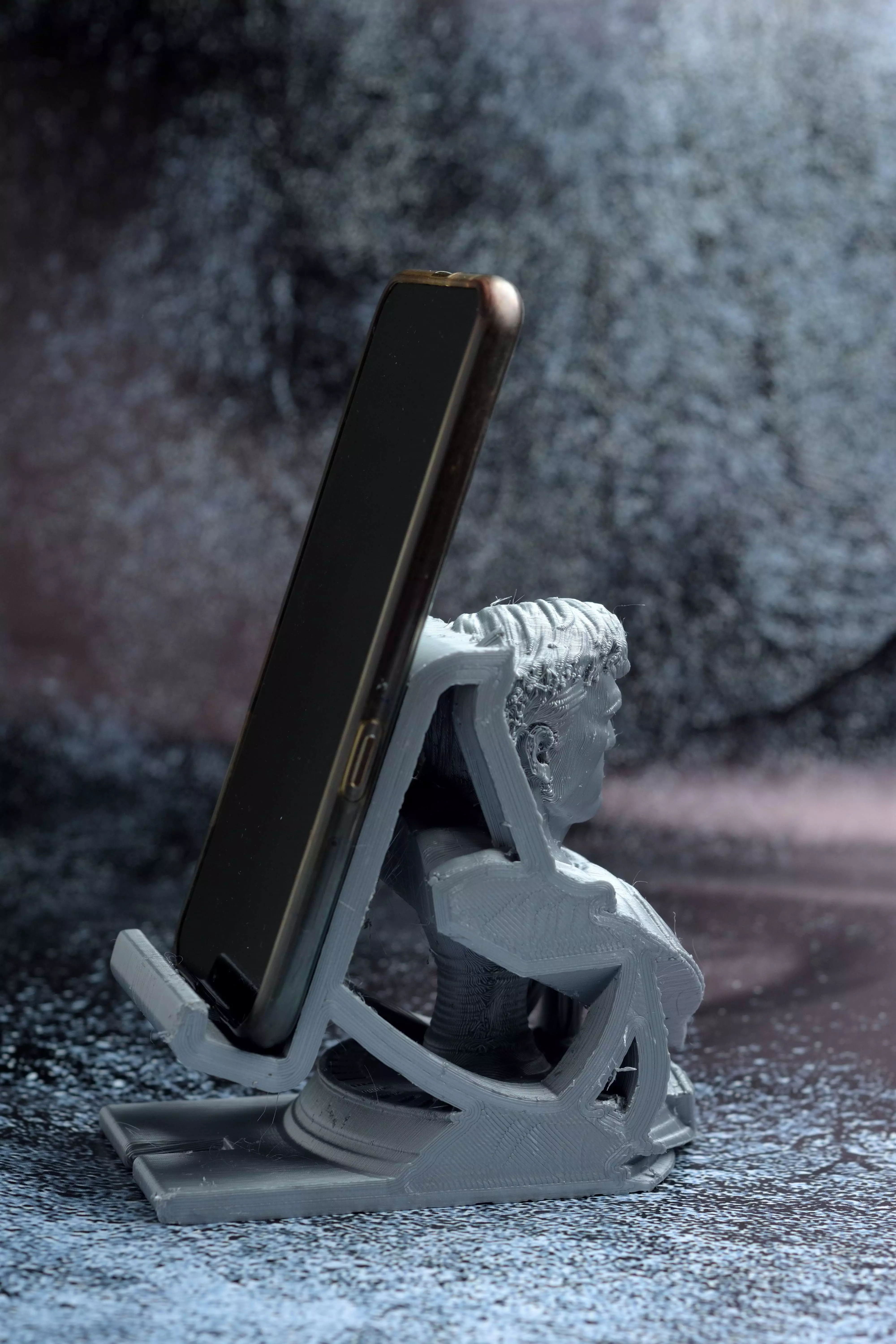 Superman cell phone or tablet holder 3D print model_0