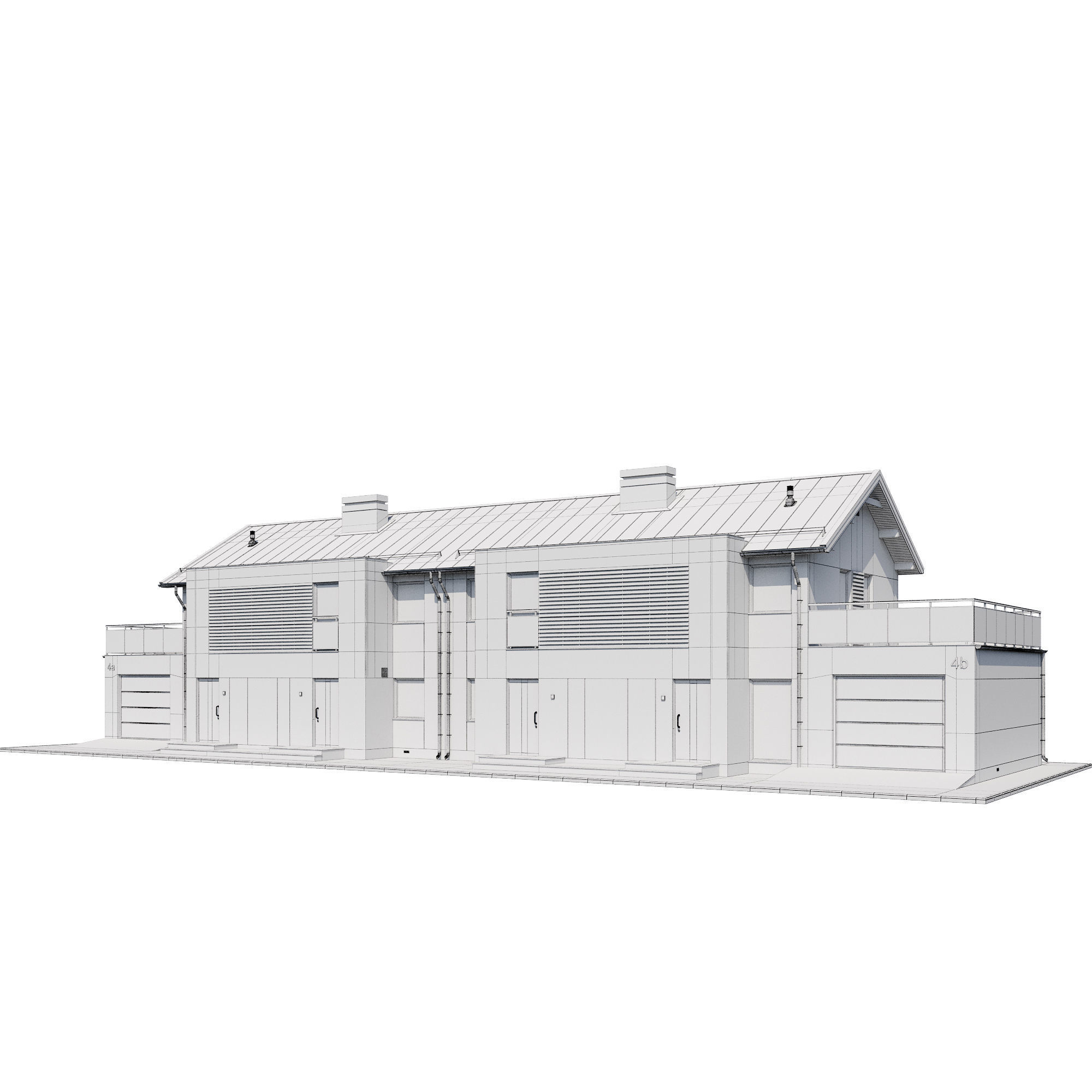 Cottage V2 3D model_1