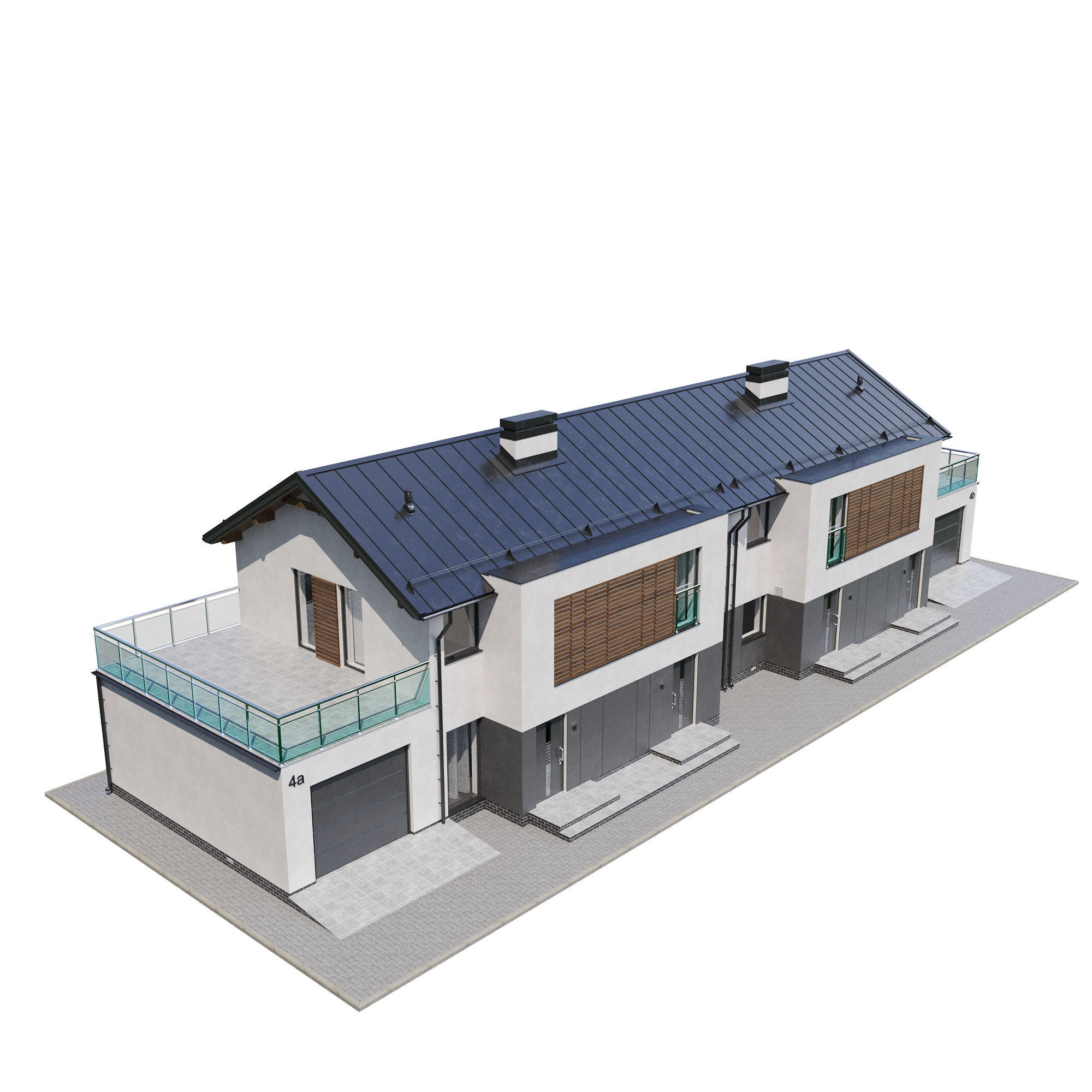 Cottage V2 3D model_5