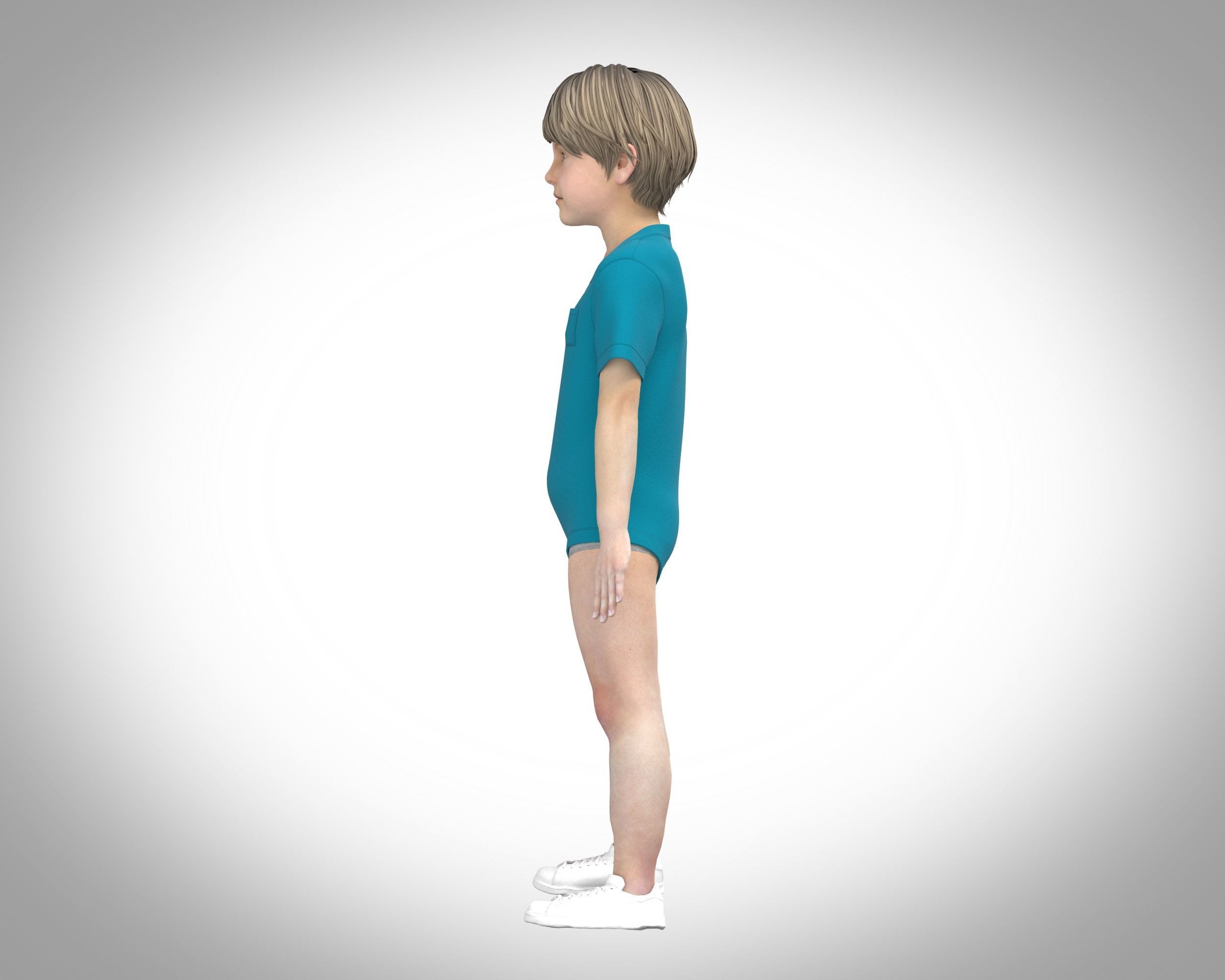 Baby Rompers 3D model_9