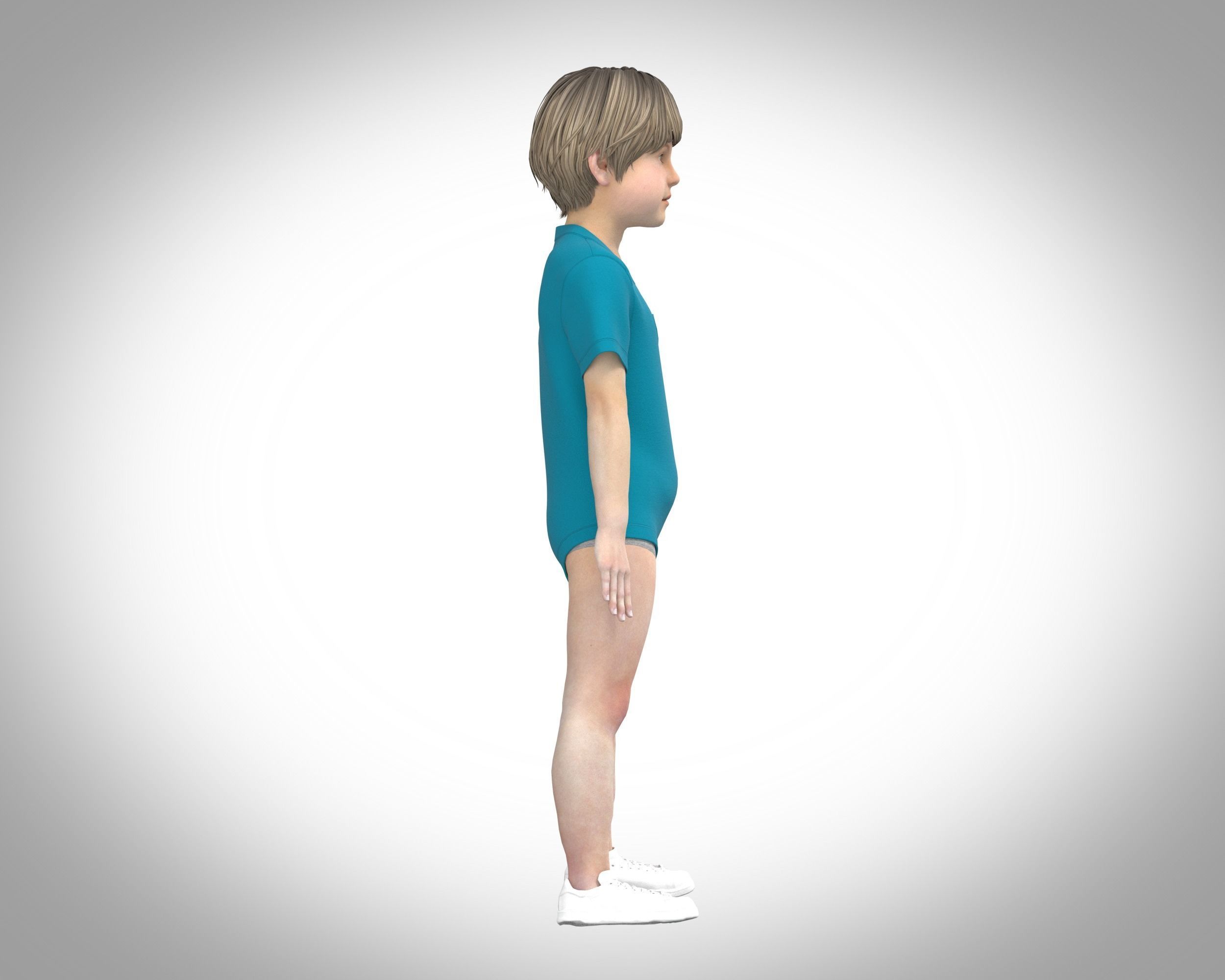 Baby Rompers 3D model_7