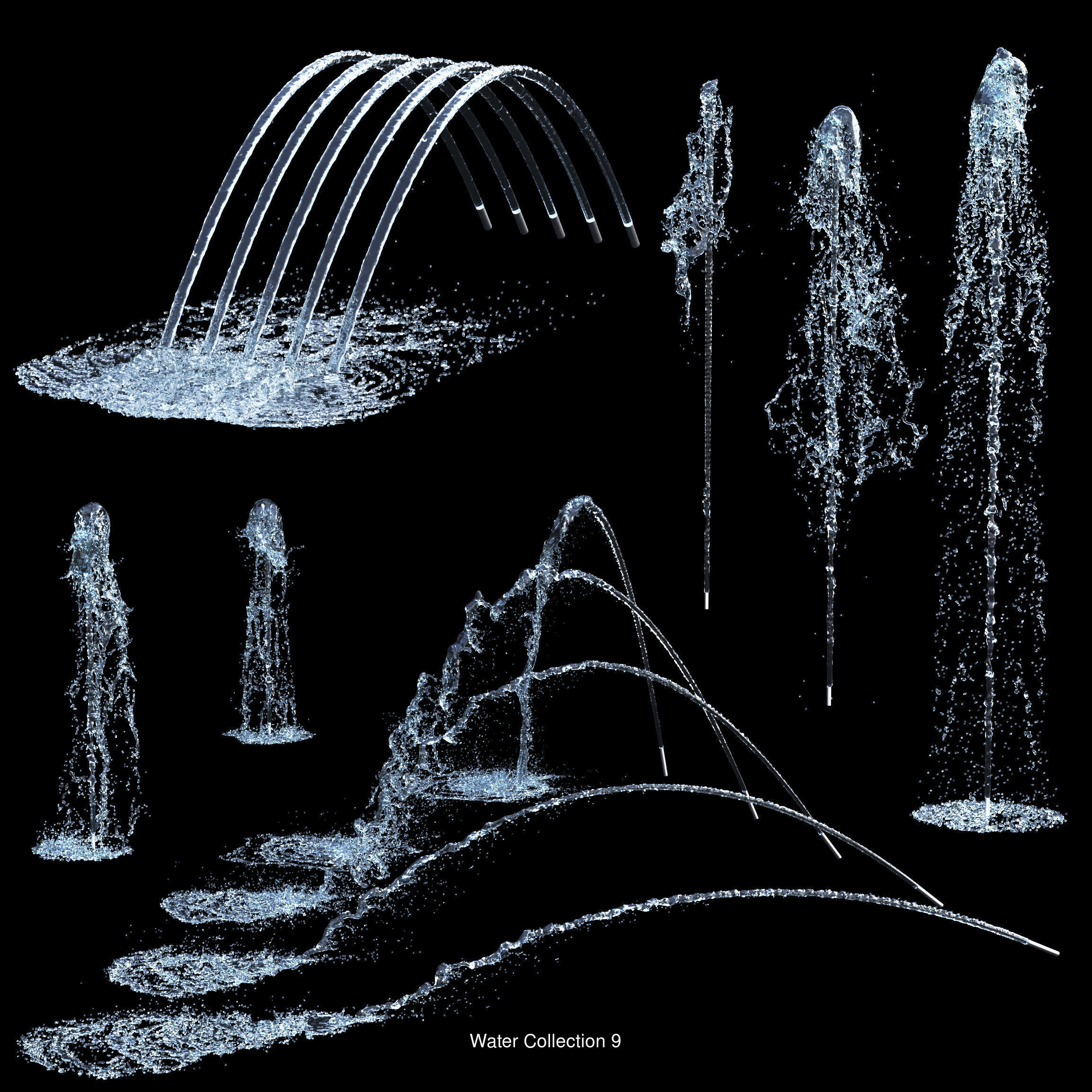 Fountain and Waterfalls collection _16