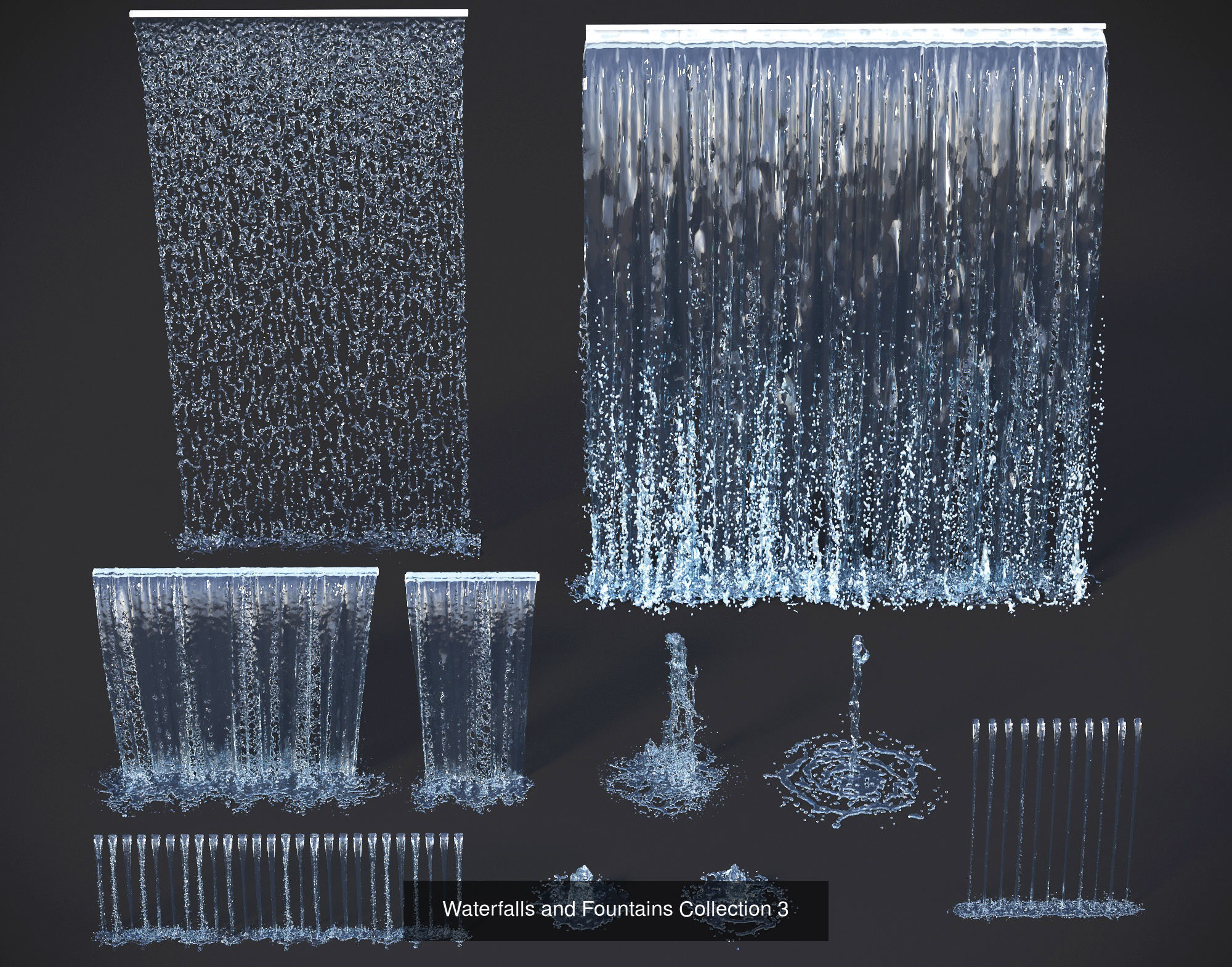 Fountain and Waterfalls collection _2