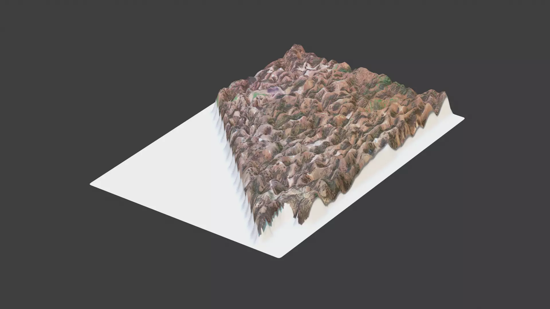 Nevada State Low-poly 3D model