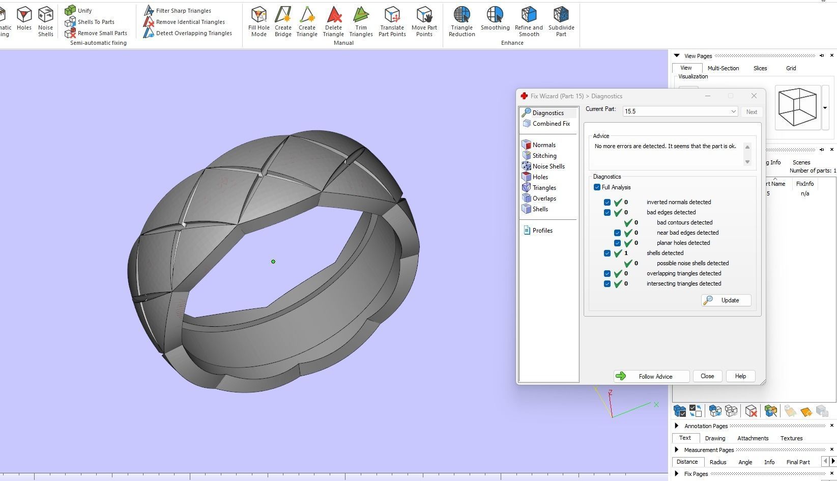 Coco Crush Style Rings Collection All Sizes Width 6mm 3D print model_13