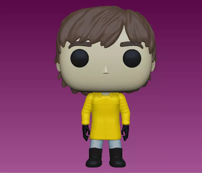 Funko piloto de lluvia 3D print model