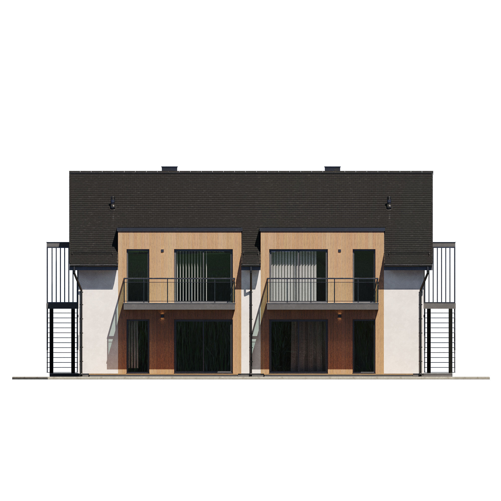 Cottage V3 3D model_6