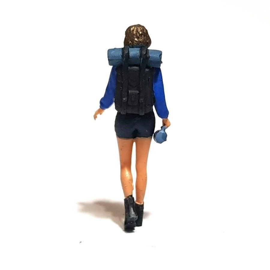 Figure Wulan Camping Walking 1-64 Scale 3D print model_4