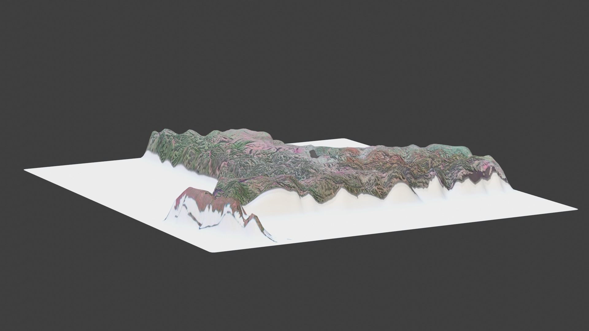 New York State Low-poly 3D model_3