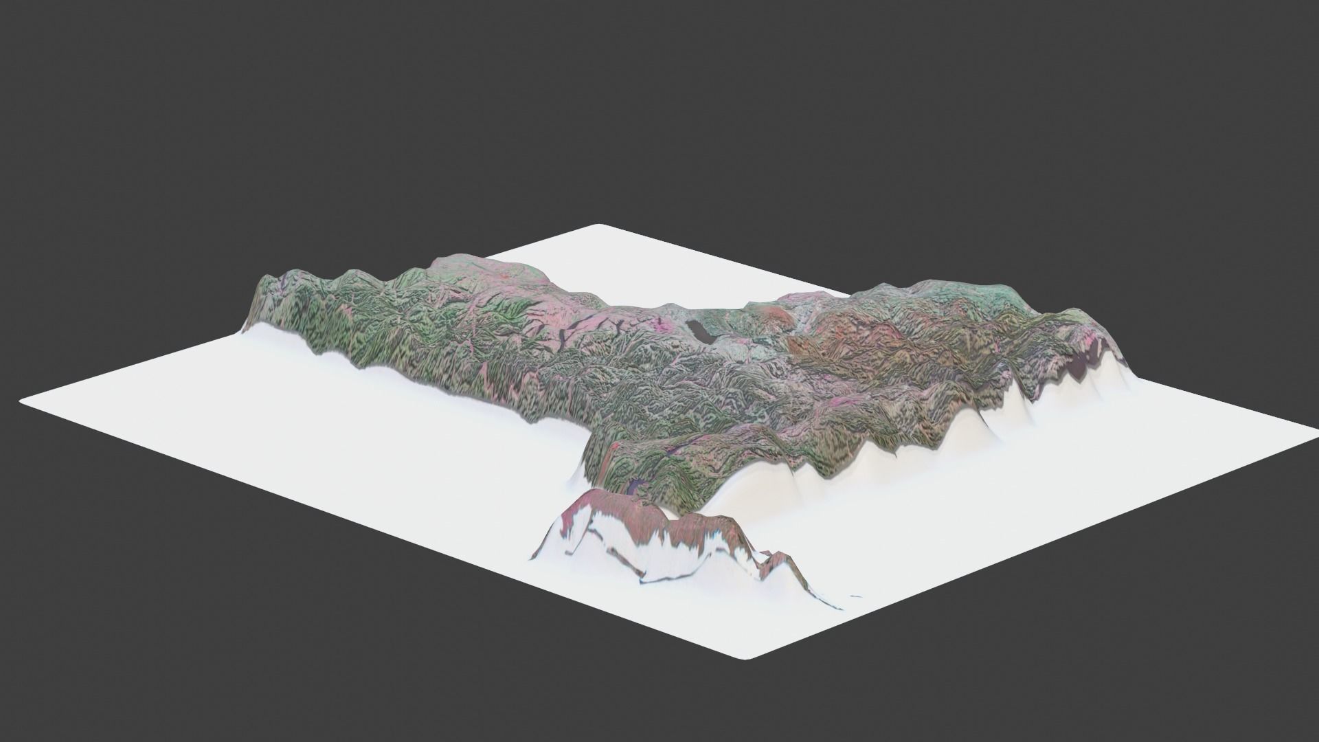 New York State Low-poly 3D model_7