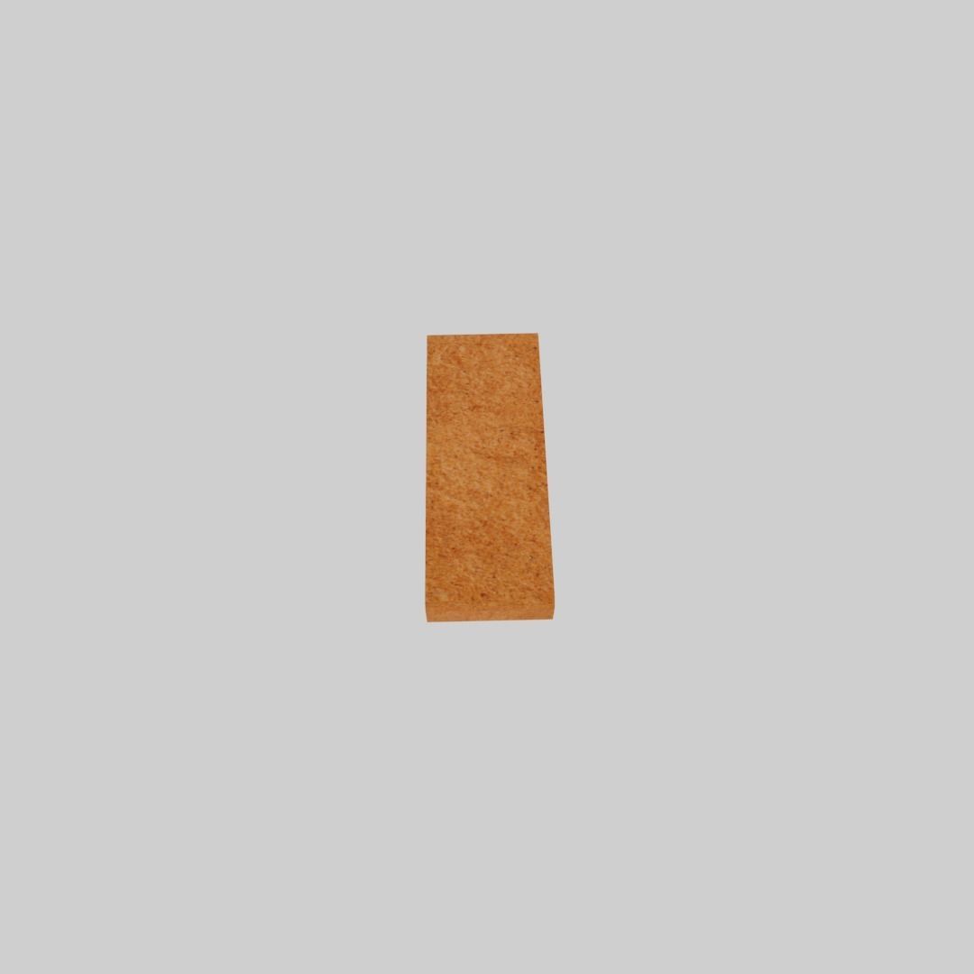 Biscuit bar Low-poly 3D model_3