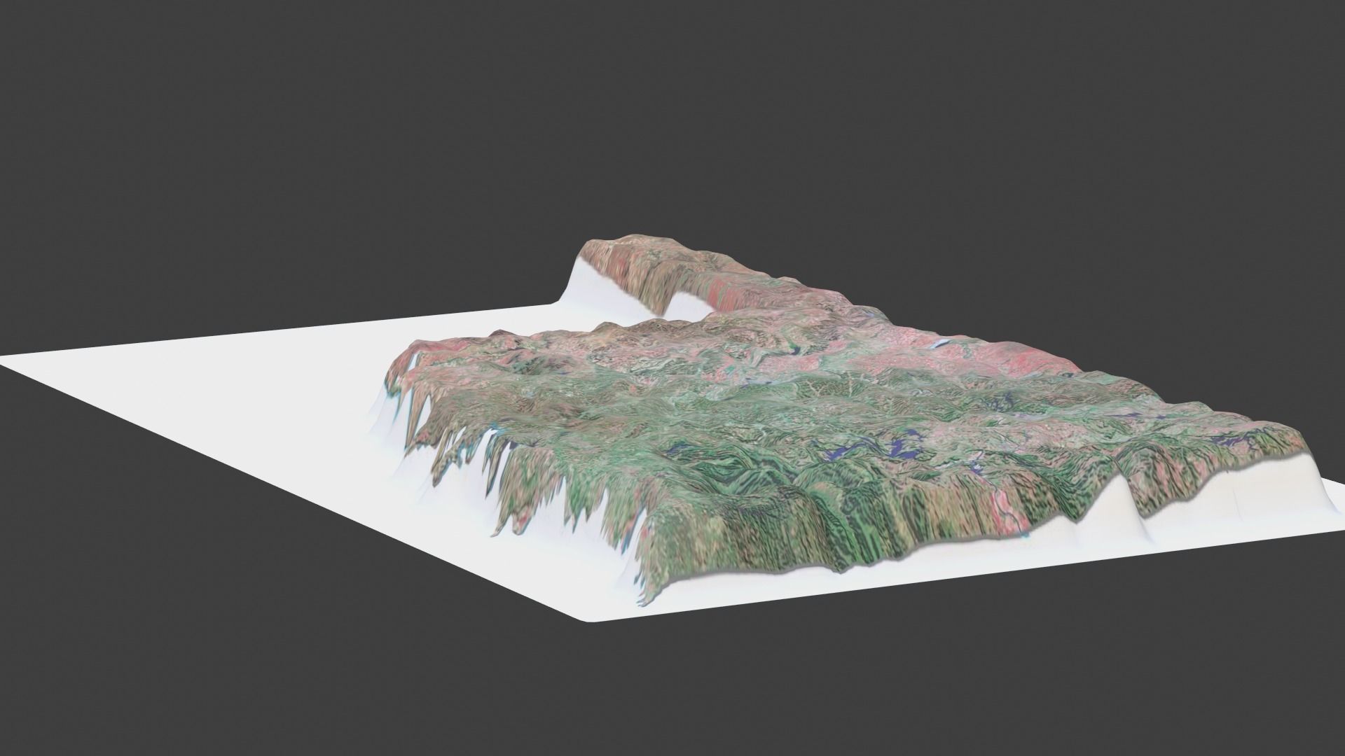 Oklahoma State Low-poly 3D model_3