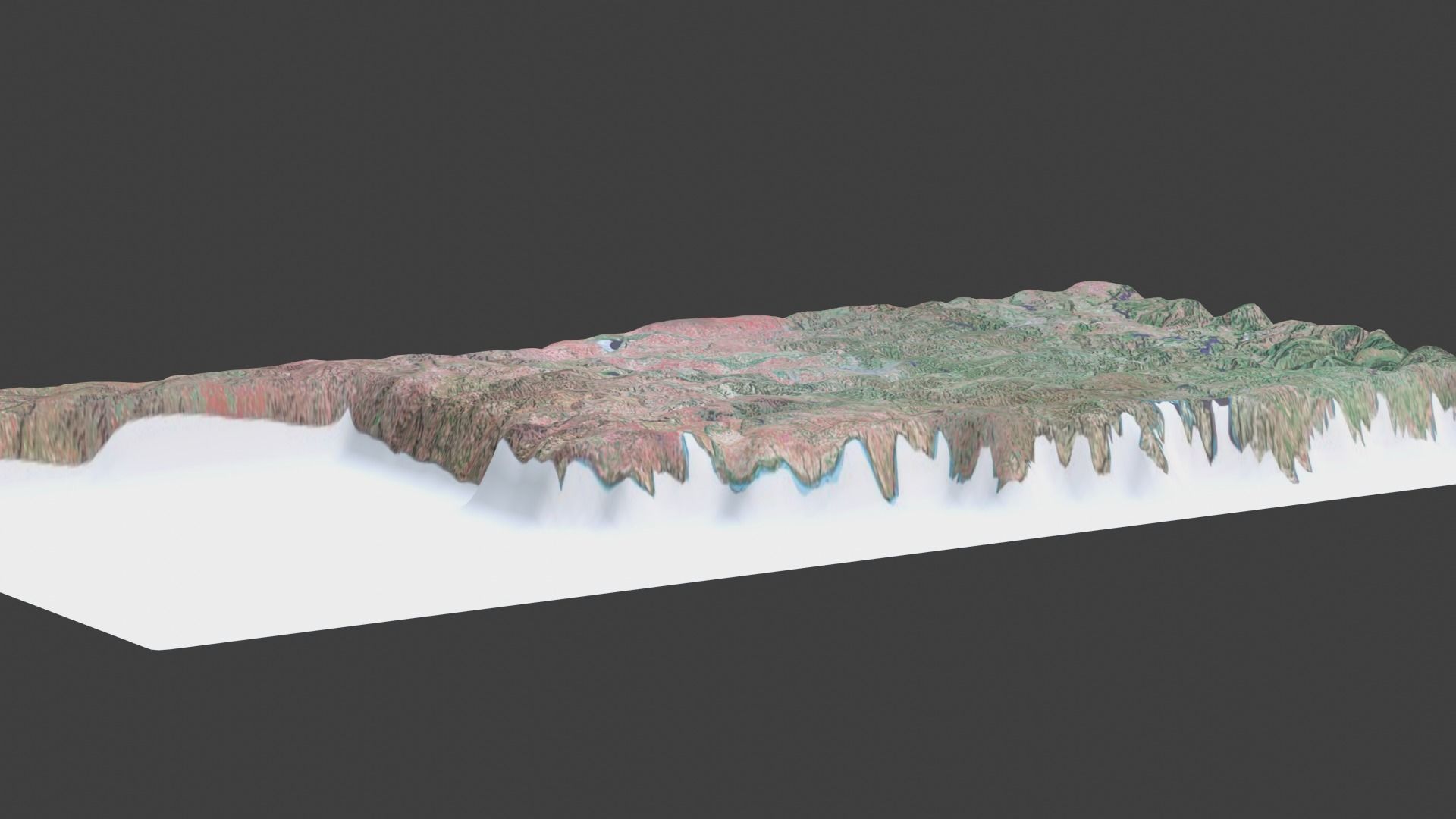 Oklahoma State Low-poly 3D model_6