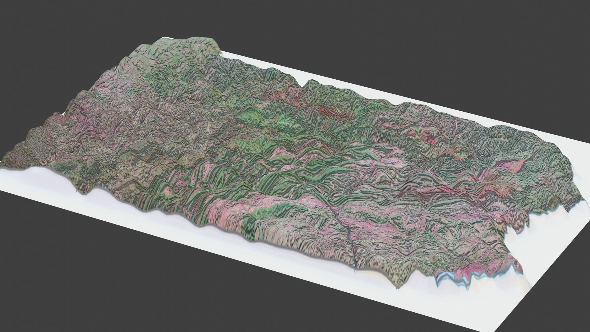 Pennsylvania State Low-poly 3D model_5