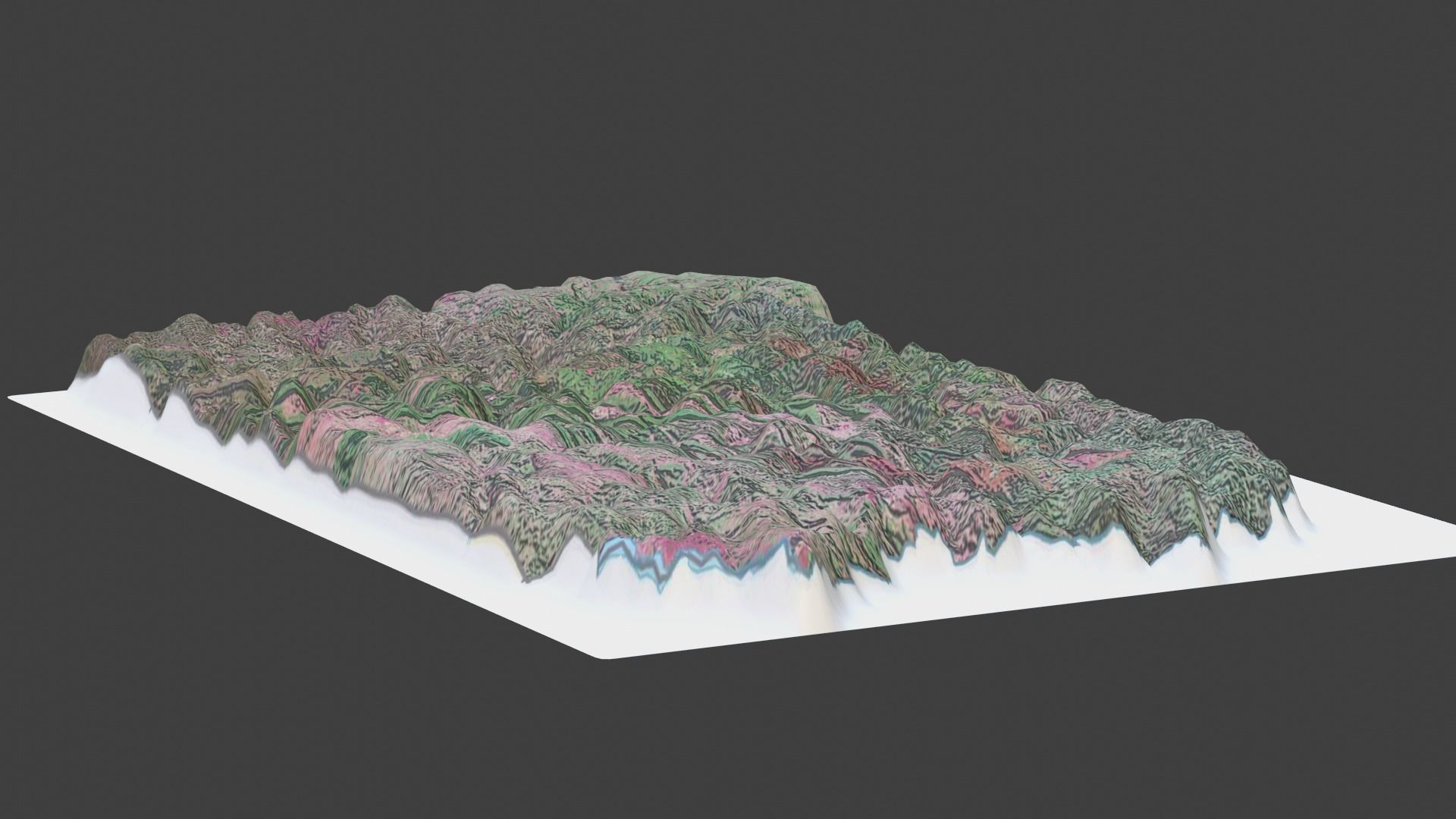 Pennsylvania State Low-poly 3D model_3