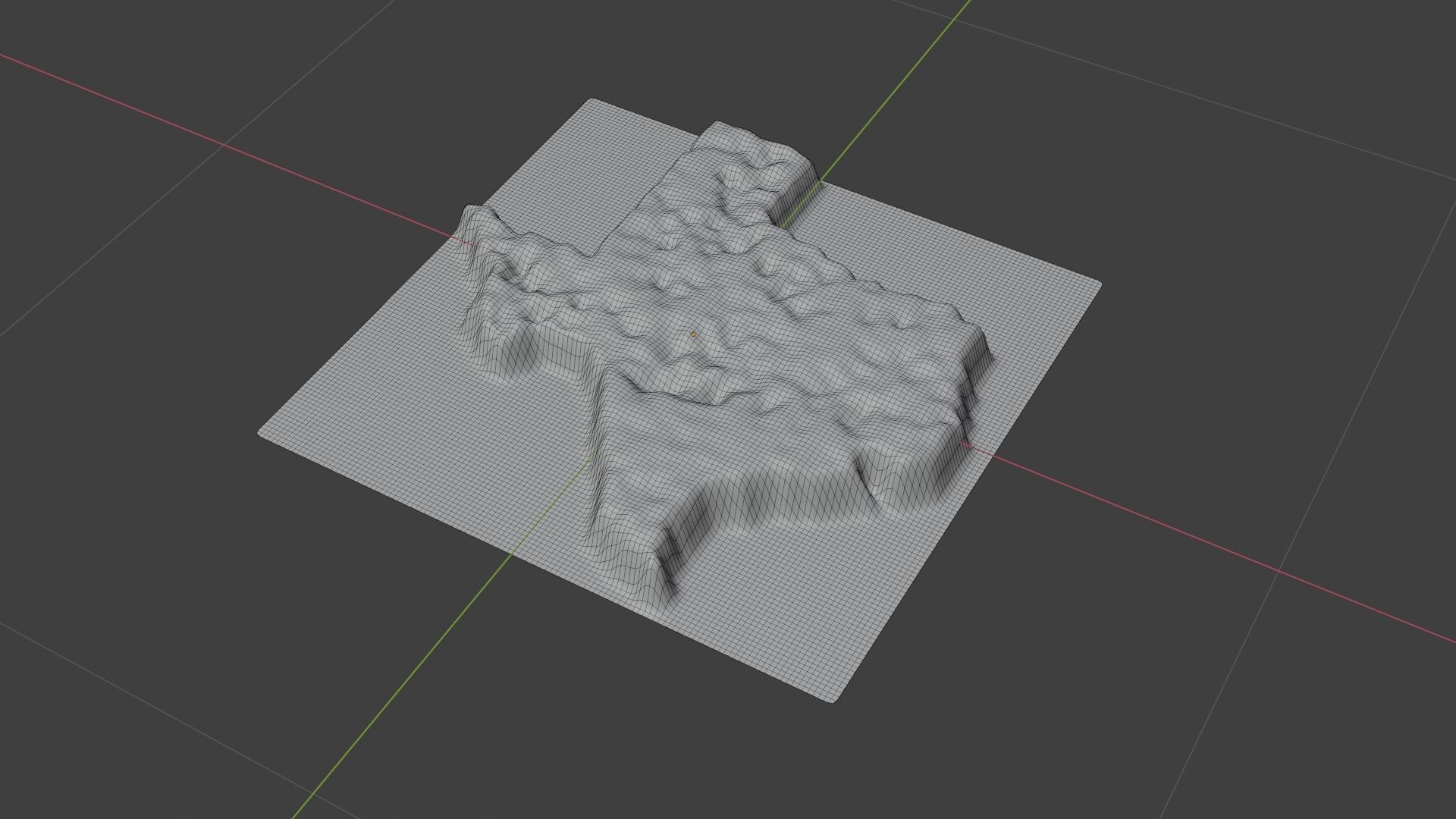 Texas State Low-poly 3D model_8