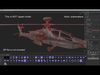 Apache AH-64E Qatar Emiri Air Force Complex Animation Low-poly 3D model_2