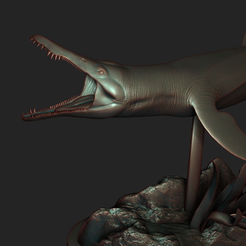 Kronosaurs model for 3d printing 3D print model_1