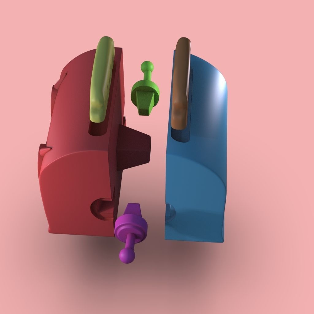 Rosie Toaster For 3D Printing The Jetsons Fan Art 3D print model_7